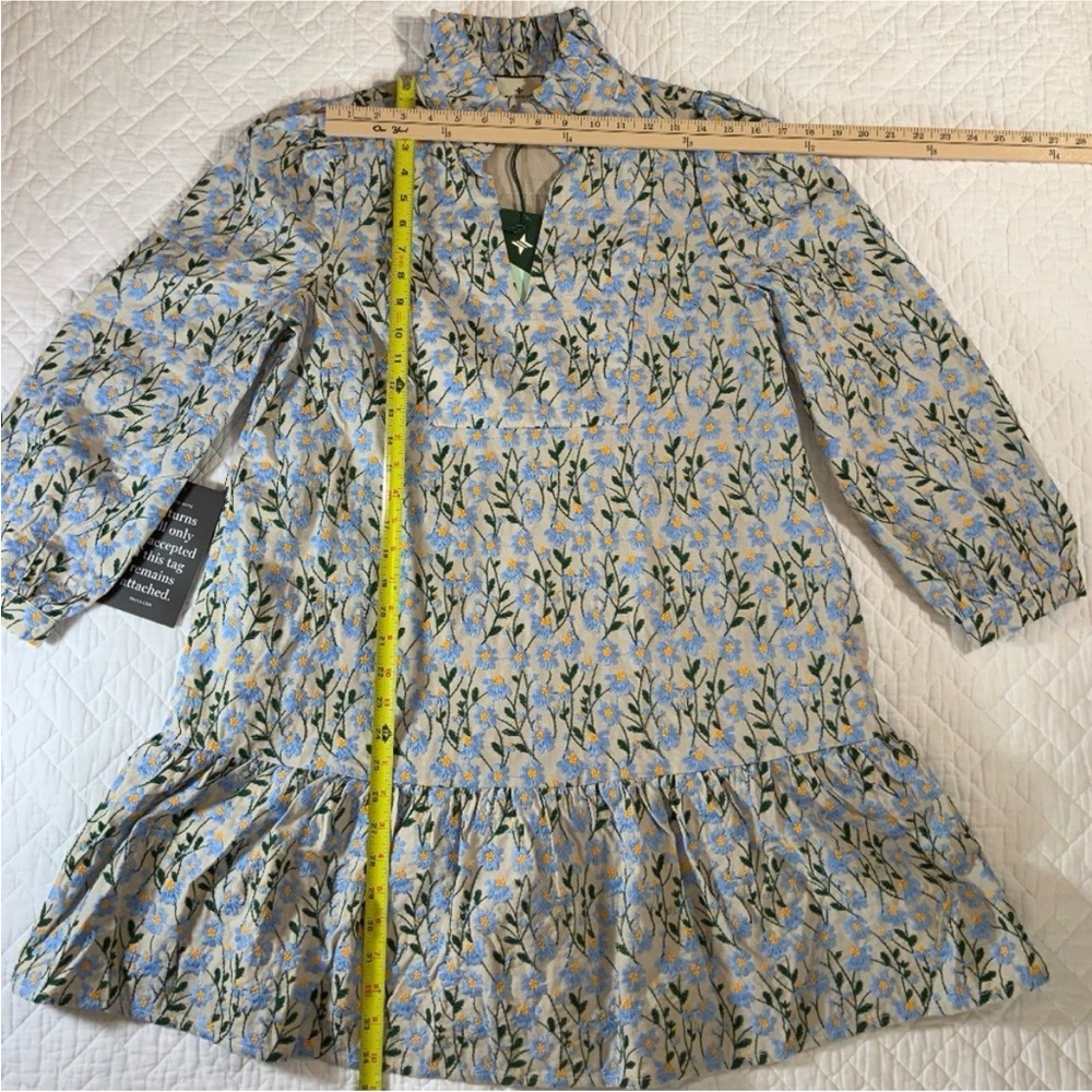 Tuckernut Floral Patterned Dress with Puff Sleeves - Picture 6 of 7